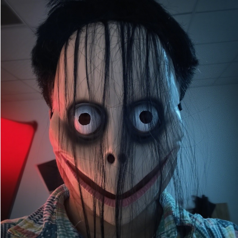 Kids Face Mask - Maschera da clown spaventoso horror di