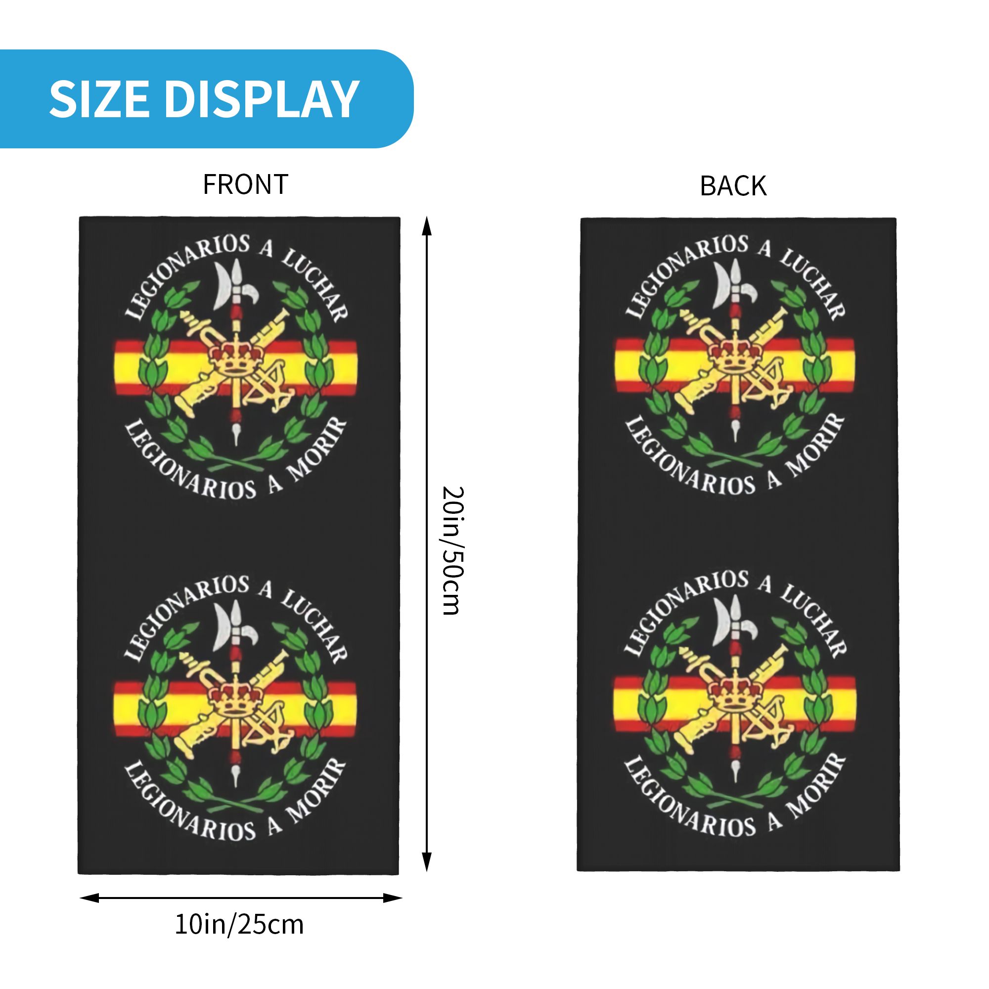Bandana personalizzata della l - Neck Gaiter Face Cover recensione e prezzo